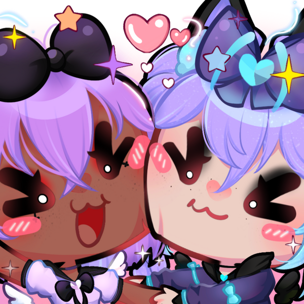 Magical Girlies with EchoMoonVT YCH